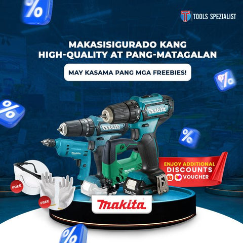TS PROMO - Makita HP331 DWYE Cordless Hammer Driver Drill 3/8" Max 12V CXT Kit SET ** FREE gloves / spectacles