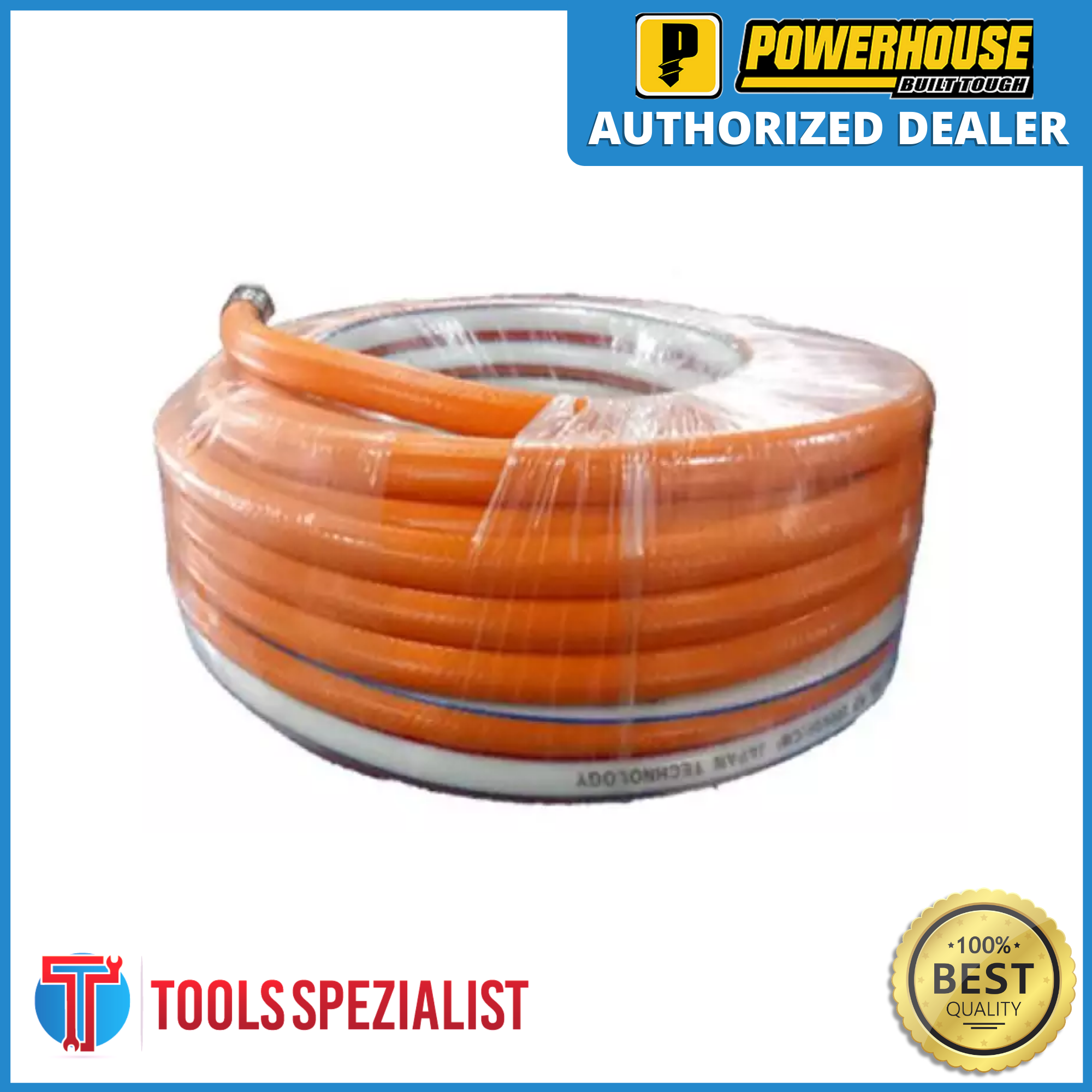 POWERHOUSE POWER WASHER HOSE 2PLY 8.5MM X 20M /RL