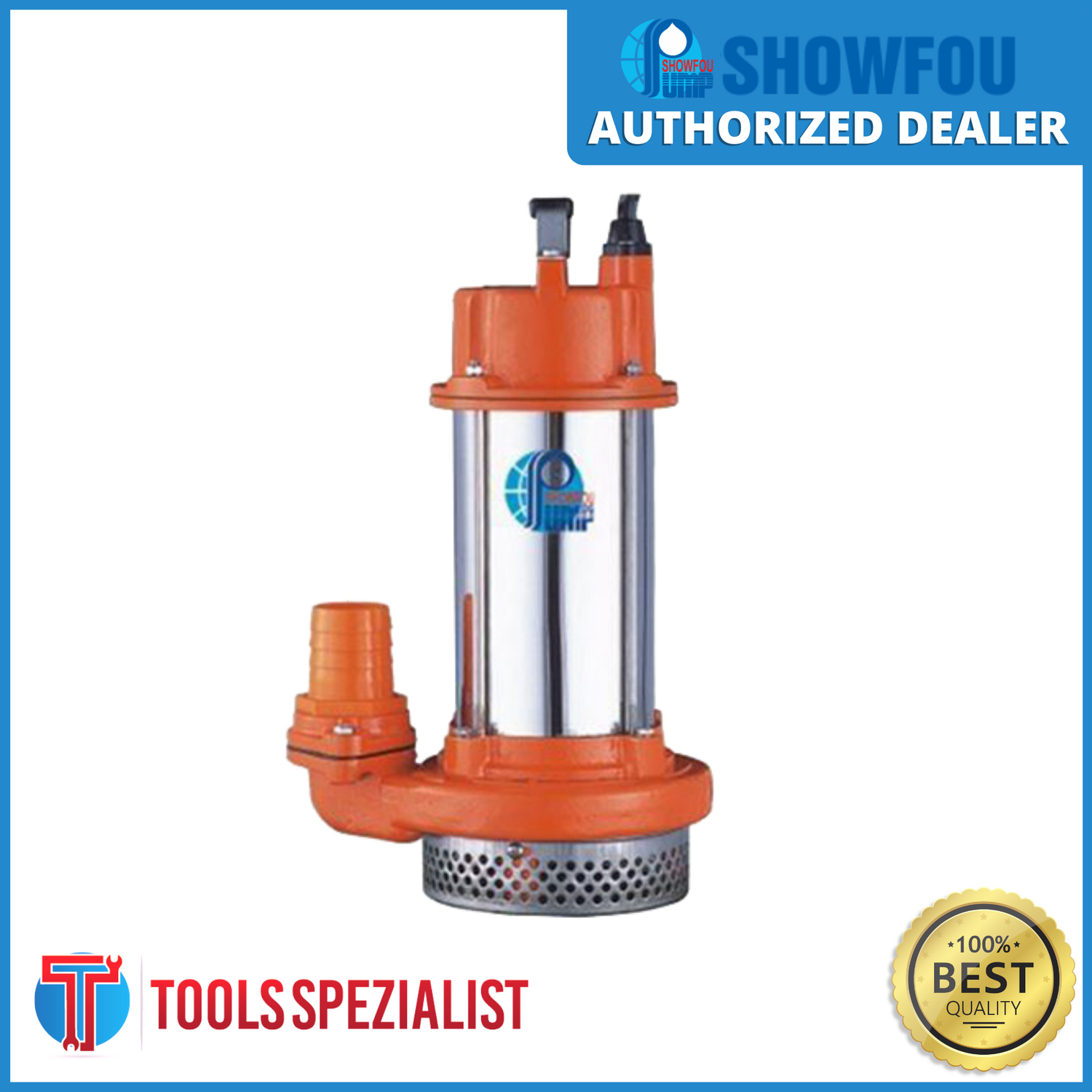 SHOWFOU SF112AN/AD SUBMERSIBLE PUMP CLEAR 1HP