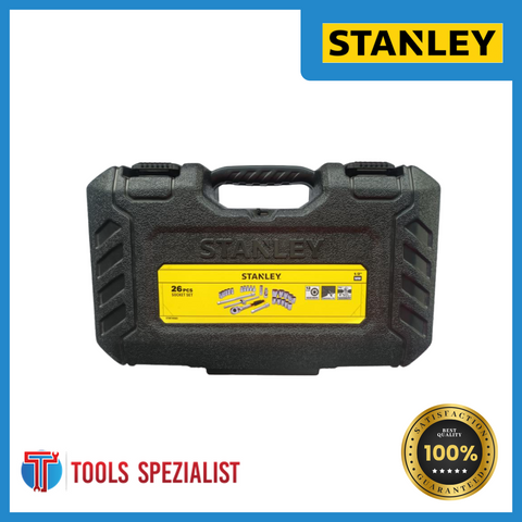 STANLEY SOCKET WRENCH 1/2 STMT45503 DRIVE 12P 8-32MM (26PCS)