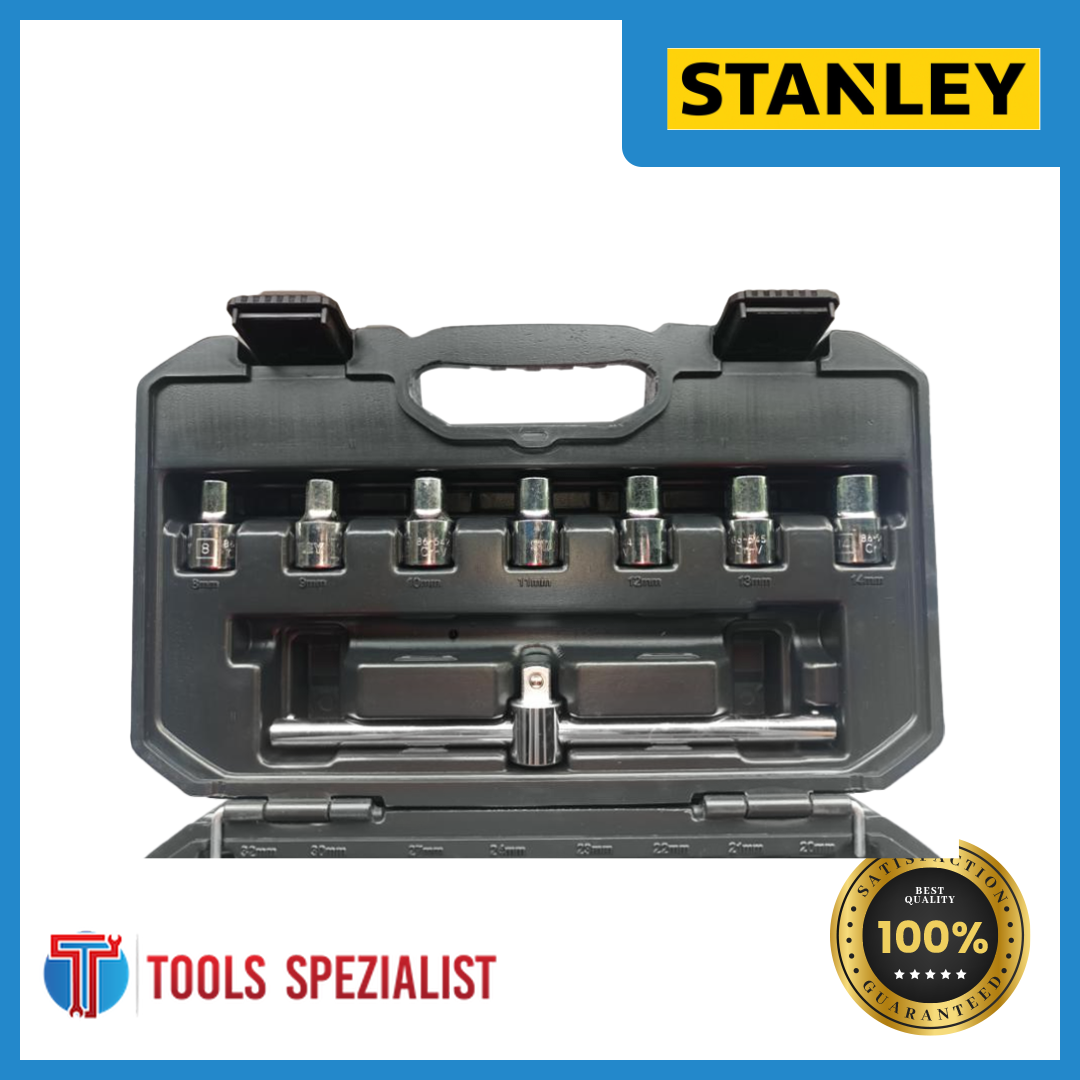 STANLEY SOCKET WRENCH 1/2 STMT45503 DRIVE 12P 8-32MM (26PCS)