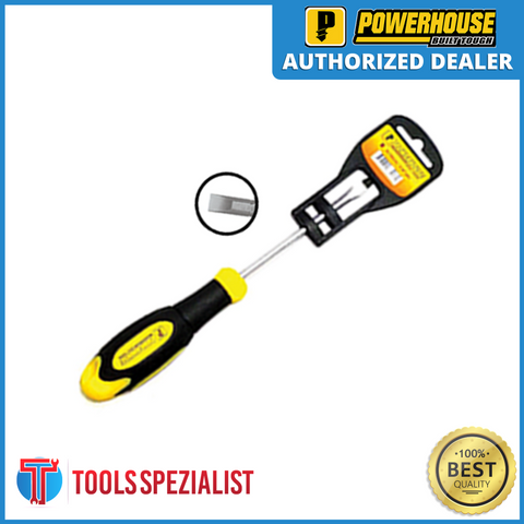 POWERHOUSE T33443 FLAT SCREW DRIVER 6.5MM X 150