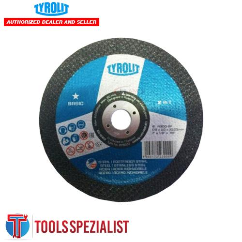 TYROLIT BASIC CUTTING DISC STEEL 7"