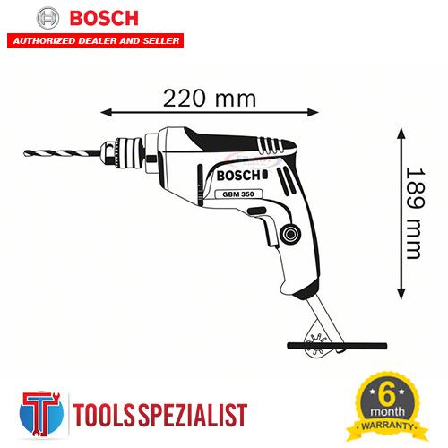 BOSCH GBM 350 DRILL 06011A95K0