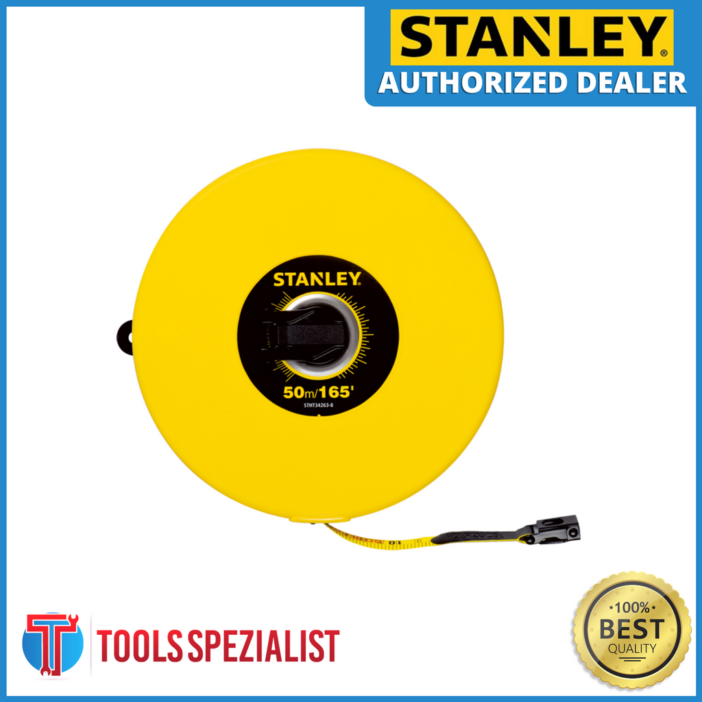 STANLEY FIBERGLASS METER TAPE 50M 34263