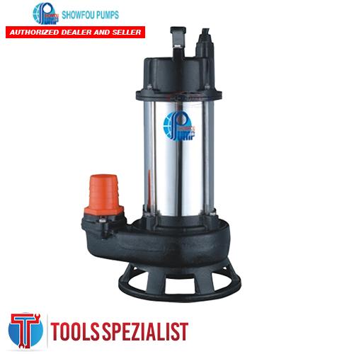 SHOWFOU SS212N SUBMERSIBLE PUMP SEWAGE/WASTE 2HP