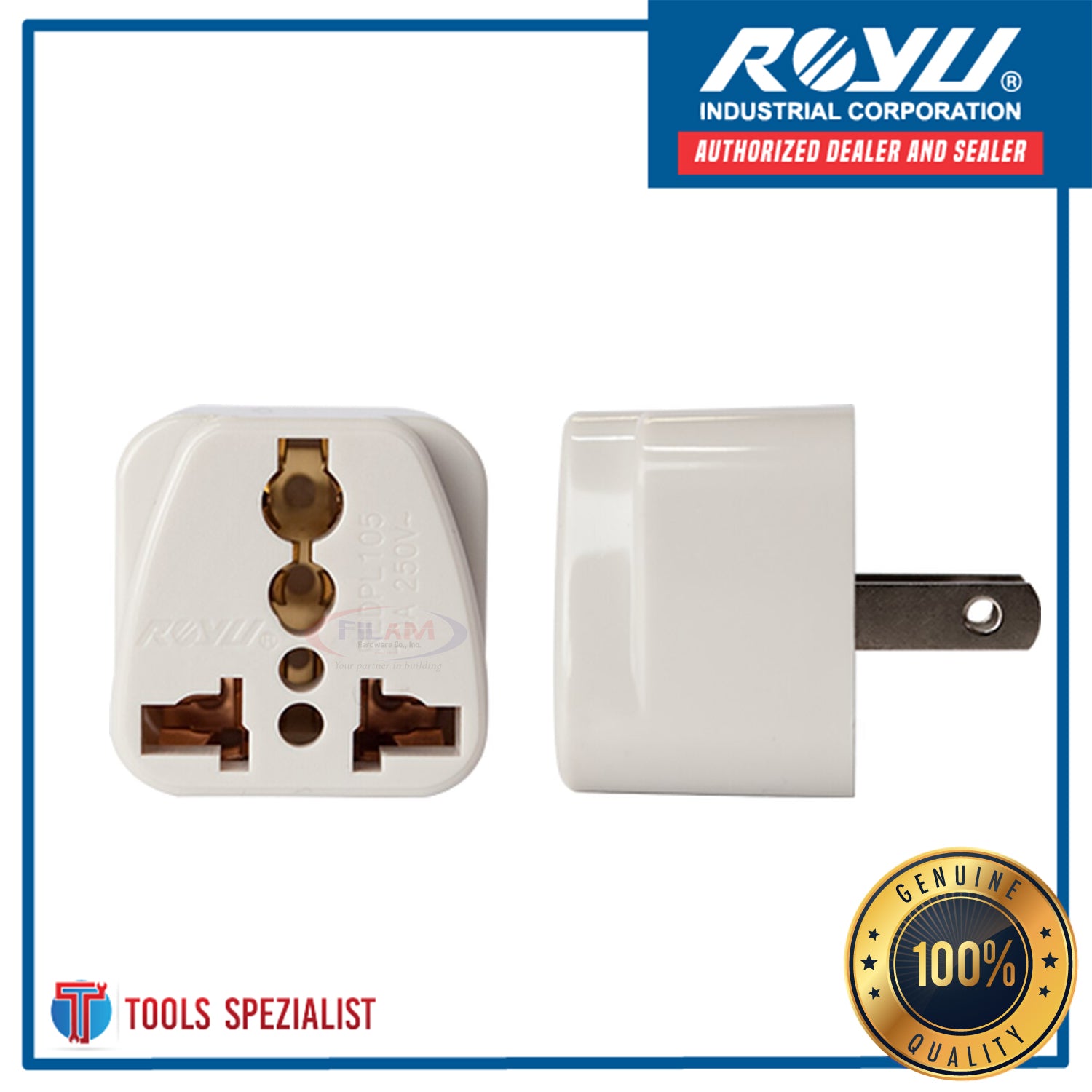 ROYU REDPL105 UNIVERSAL ADAPTOR