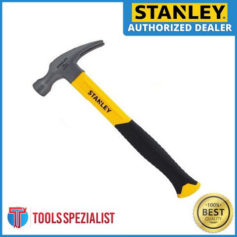 STANLEY FIBERGLASS CLAW HAMMER 16oz