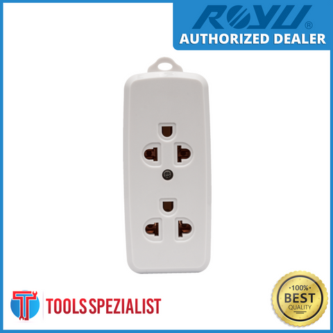 ROYU REDOU502 2-GANG SURFACE TYPE OUTLET