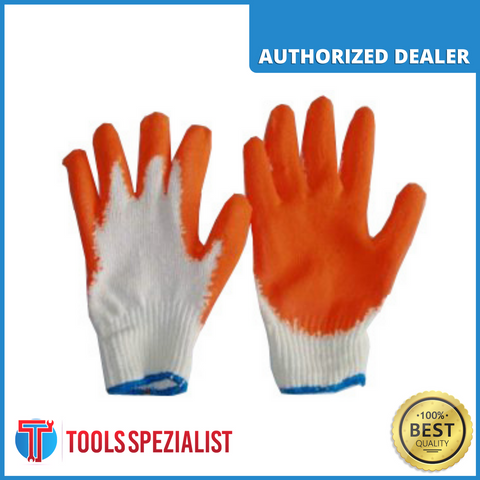 RUBBERIZED COTTON GLOVES