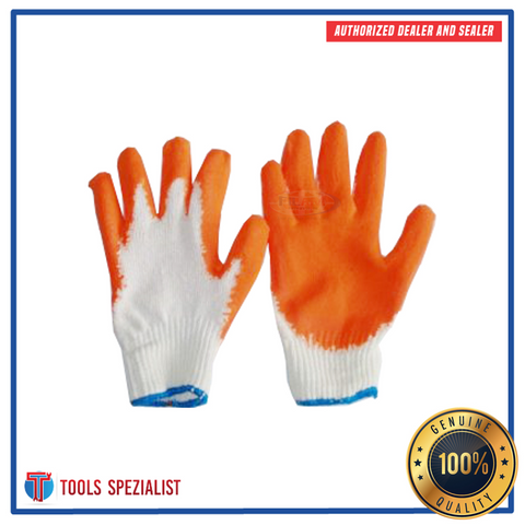 RUBBERIZED COTTON GLOVES
