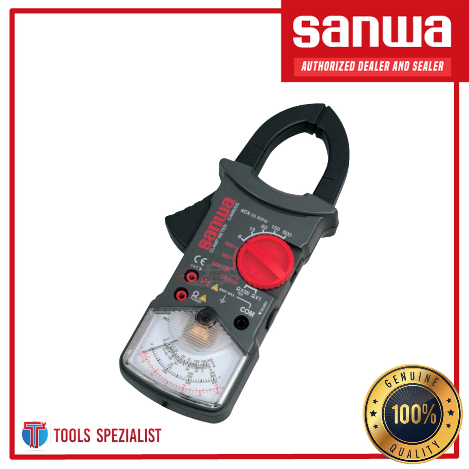 SANWA CAM600S CLAMP AMETER TESTER