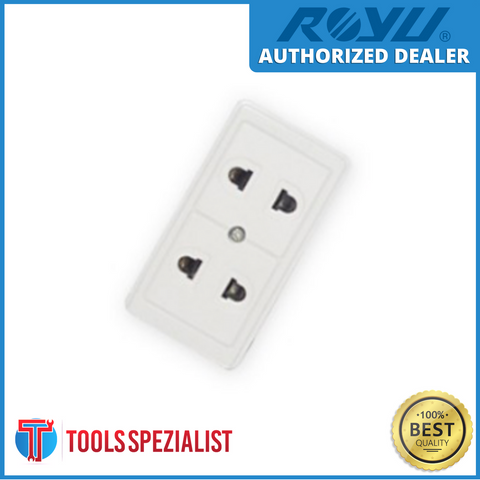 ROYU REDOU102 SURFACE TYPE DOUBLE CONVENIENCE OUTLET