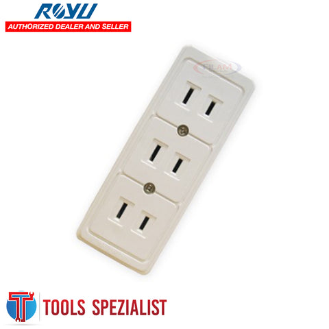 ROYU REDOU203 3-GANG CONVENIENCE OUTLET