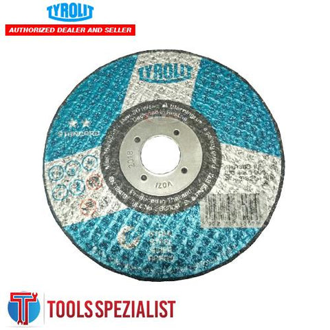 TYROLIT STANDARD CUTTING DISC STEEL 4"