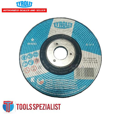 TYROLIT STANDARD GRINDING DISC STONE 4"