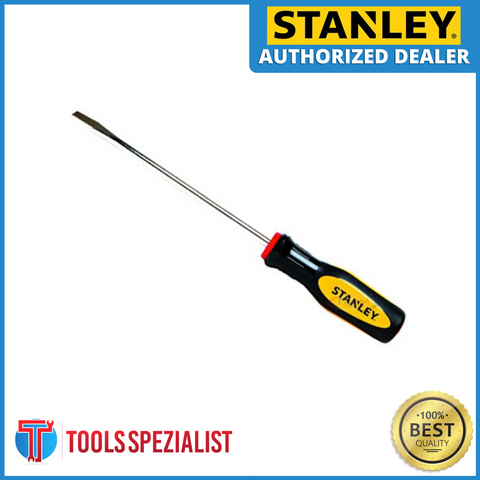 STANLEY FLAT SCREWDRIVER 1/4 X 6 65193/66471/60828