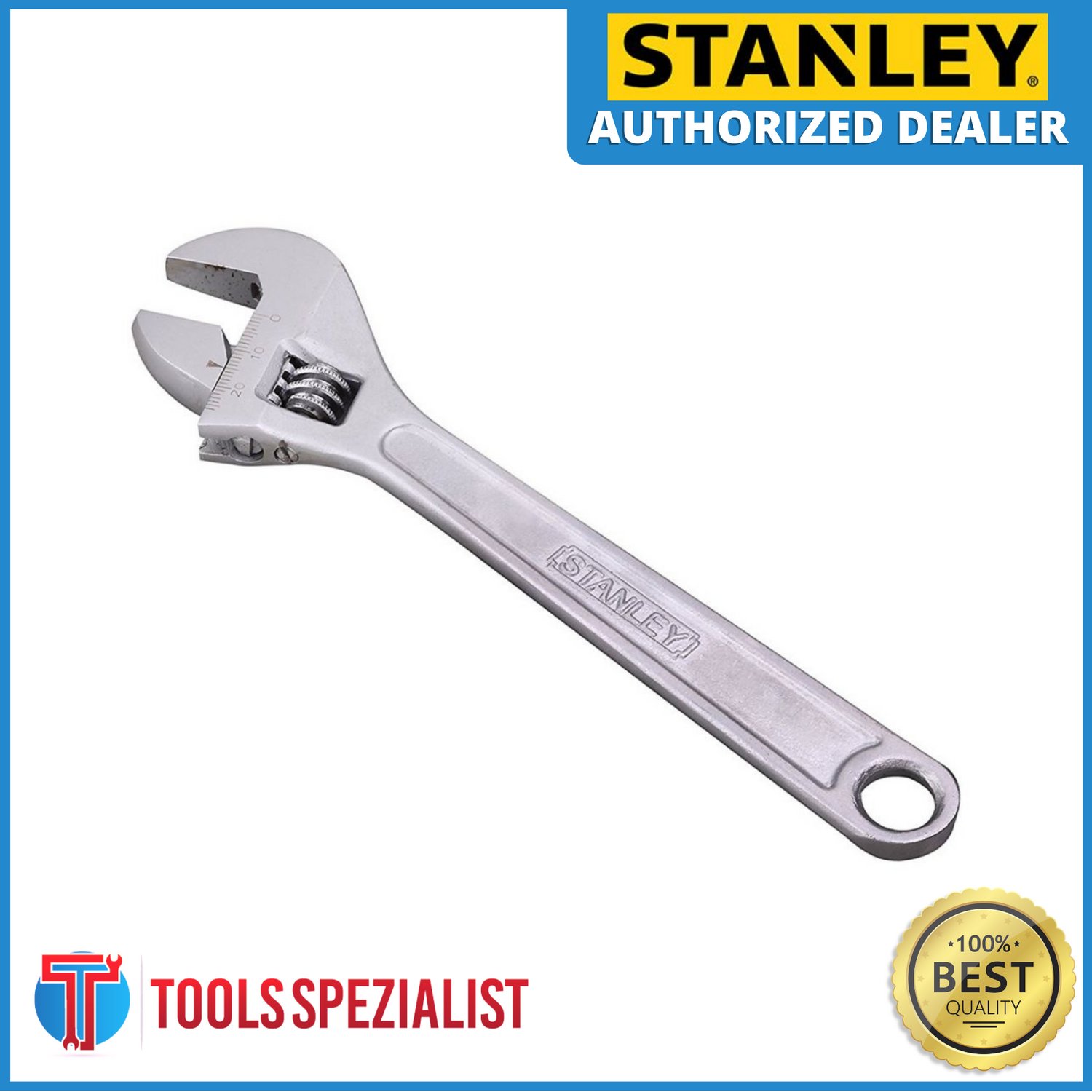 STANLEY ADJUSTABLE WRENCH 12" 87434