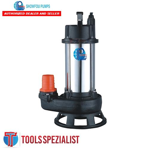 SHOWFOU SS112N/D SUBMERSIBLE PUMP SEWAGE/WASTE 1HP
