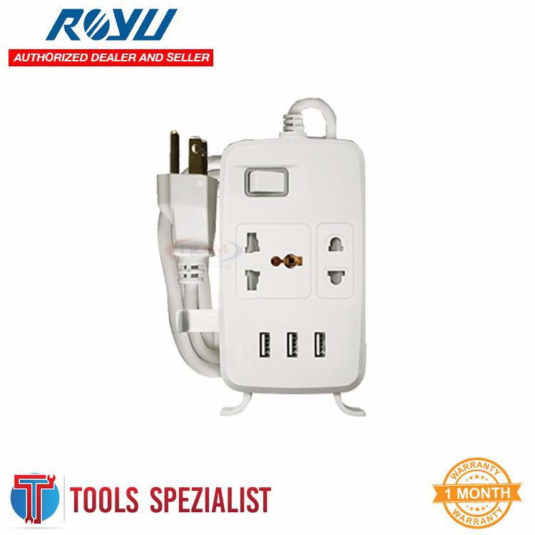 ROYU REDEC632 POWER EXTENSION CORD WHITE